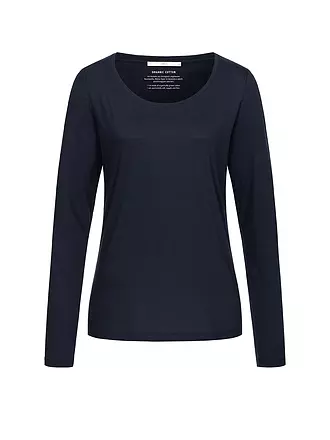 LANIUS | T-shirt à manches longues | dunkelblau